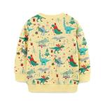 Dinosaur Print Toddler Christmas Sweatshirt 3T