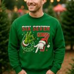 Funny Gen Alpha 67 Hand Sign Christmas T-Shirt