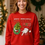 Funny Gen Alpha 67 Hand Sign Christmas T-Shirt