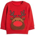 Kids Christmas Reindeer Crewneck Sweatshirt 5T