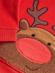 Kids Christmas Reindeer Crewneck Sweatshirt 5T