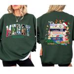 Vintage Christmas Movie Sweatshirt – Cozy Crewneck