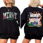 Vintage Christmas Movie Sweatshirt – Cozy Crewneck