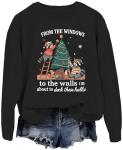 AHHYESS Christmas Hoodie for Women and Men