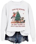 AHHYESS Christmas Hoodie for Women and Men