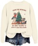 AHHYESS Christmas Hoodie for Women and Men