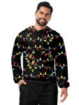 Christmas Lights Hoodie for Women and Men