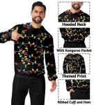 Christmas Lights Hoodie for Women and Men
