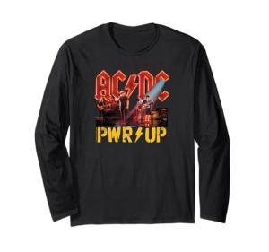 AC/DC PWRUP Stage Lights Long Sleeve T-Shirt