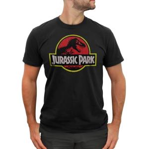 Jurassic Park Classic Logo T-Shirt for Men
