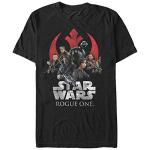 Star Wars Rogue One Rebellion Logo T-Shirt - Black