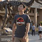 Jurassic Park Classic Logo T-Shirt for Men