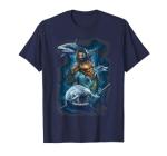 Aquaman Shark Swim Graphic T-Shirt