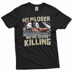 Silver Lake Men's Horror Movie Characters T-Shirt