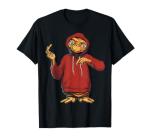 E.T. Hiding in Hoodie Graphic Tee