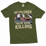Silver Lake Men's Horror Movie Characters T-Shirt