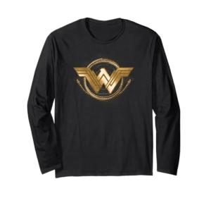 Wonder Woman Long Sleeve T-Shirt with Golden Lasso