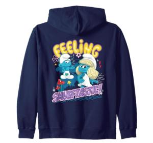Smurfs Smurfette Feeling Smurftastic Zip Hoodie