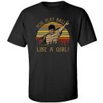 You Play Ball Like A Girl Vintage T-Shirt