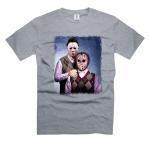 Step Brothers Halloween T-Shirt - Michael Myers Design
