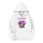 K-Pop Graphic Hoodie for Girls with Pocket