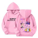 K-Pop Girls' Long Sleeve Hoodie with Pocket