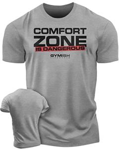 Dangerous Comfort Zone Workout Tee for Men