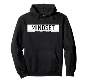Motivational Growth Mindset Quote Pullover Hoodie