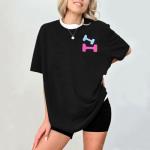 Be Happy Lift Heavy Oversized Gym T-Shirt