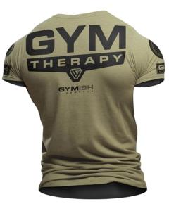 Men's Gym Therapy Back Print Workout T-Shirt