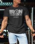 Iron Discipline Men's Workout T-Shirt - Black XL
