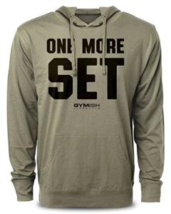 One More Set Motivational Gym T-Shirt for Men