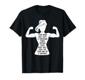 Motivational Workout T-Shirt for Women