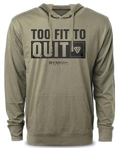 Motivational Workout Tee & Hoodie Set for Men