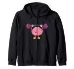 Cute Brain Gym Workout Fitness Zip Hoodie