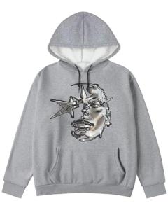 Graphic Oversized Hoodie for Men and Women