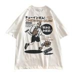 Unisex Japanese Anime Graphic T-Shirt - Vintage Style