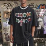 Vintage Style Oversized Men’s Graphic T-Shirt