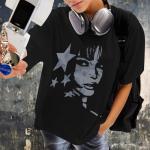 Y2K Oversized Graphic Tee for Women