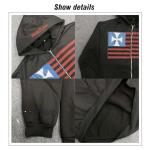 Y2K Gothic Print Zip Up Hoodie - Unisex