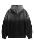 Aelfric Eden Oversized Acid Wash Hoodie - Black