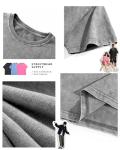 Oversized Acid Washed Vintage T-Shirt - Grey XL