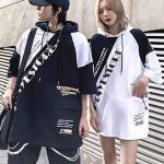 Unisex Black Hip Hop Short-Sleeve T-Shirt