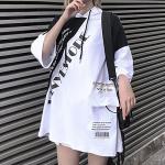 Unisex Black Hip Hop Short-Sleeve T-Shirt