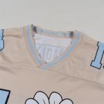 Y2K Vintage Oversized Graphic Tee in Khaki