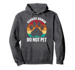 Funny Dog Lover Vintage Hoodie - Do Not Pet