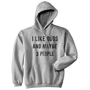 I Like Dogs and Maybe 3 People Hoodie