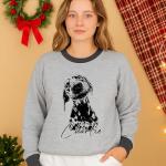 Custom Dog Mom Sweatshirt with Personalized Photo