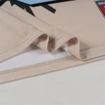 Y2K Vintage Oversized Graphic Tee in Khaki