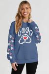Dog Mom Hooded Sweatshirt for Pet Lovers